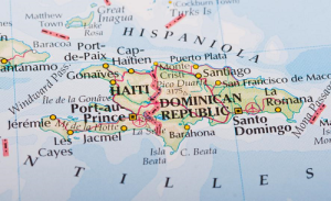 Dominikana mapa