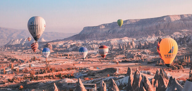 Turcja lot balonem